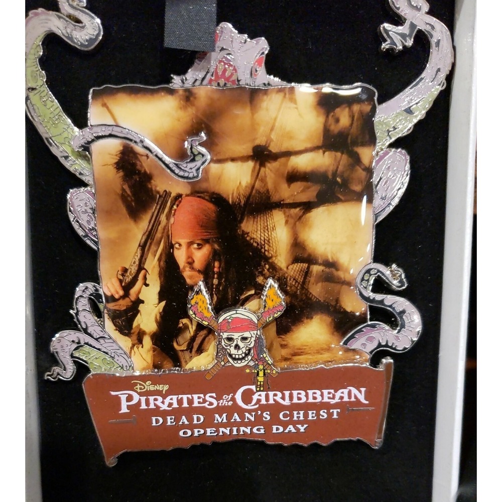 Disney Pin Pirates of the‎ Caribbean Dead Mans Chest Opening Day LE 750 47661